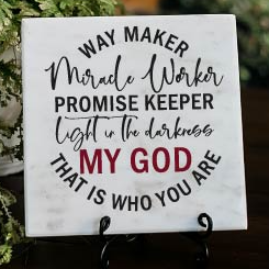 waymaker miracle worker promise keeper sign 