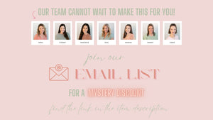 the email list for a team cannot wait to make this for you