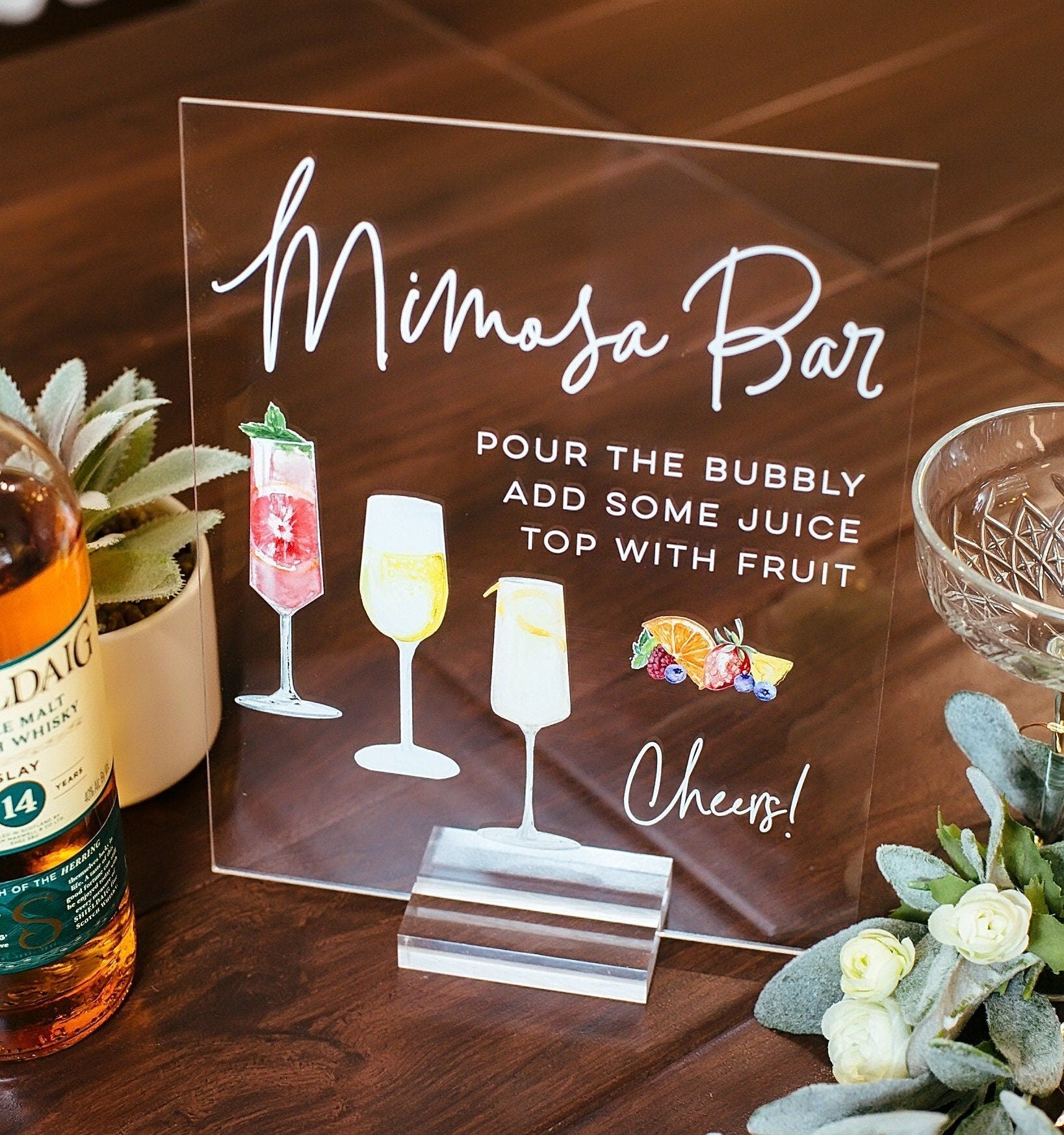 Mimosa Bar Sign S3-DS15