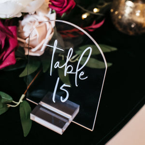 Arch Script Table Numbers F3-TN4