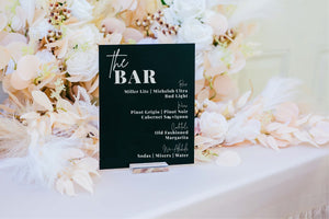 the BAR Personalized Bar Sign S3-DS4