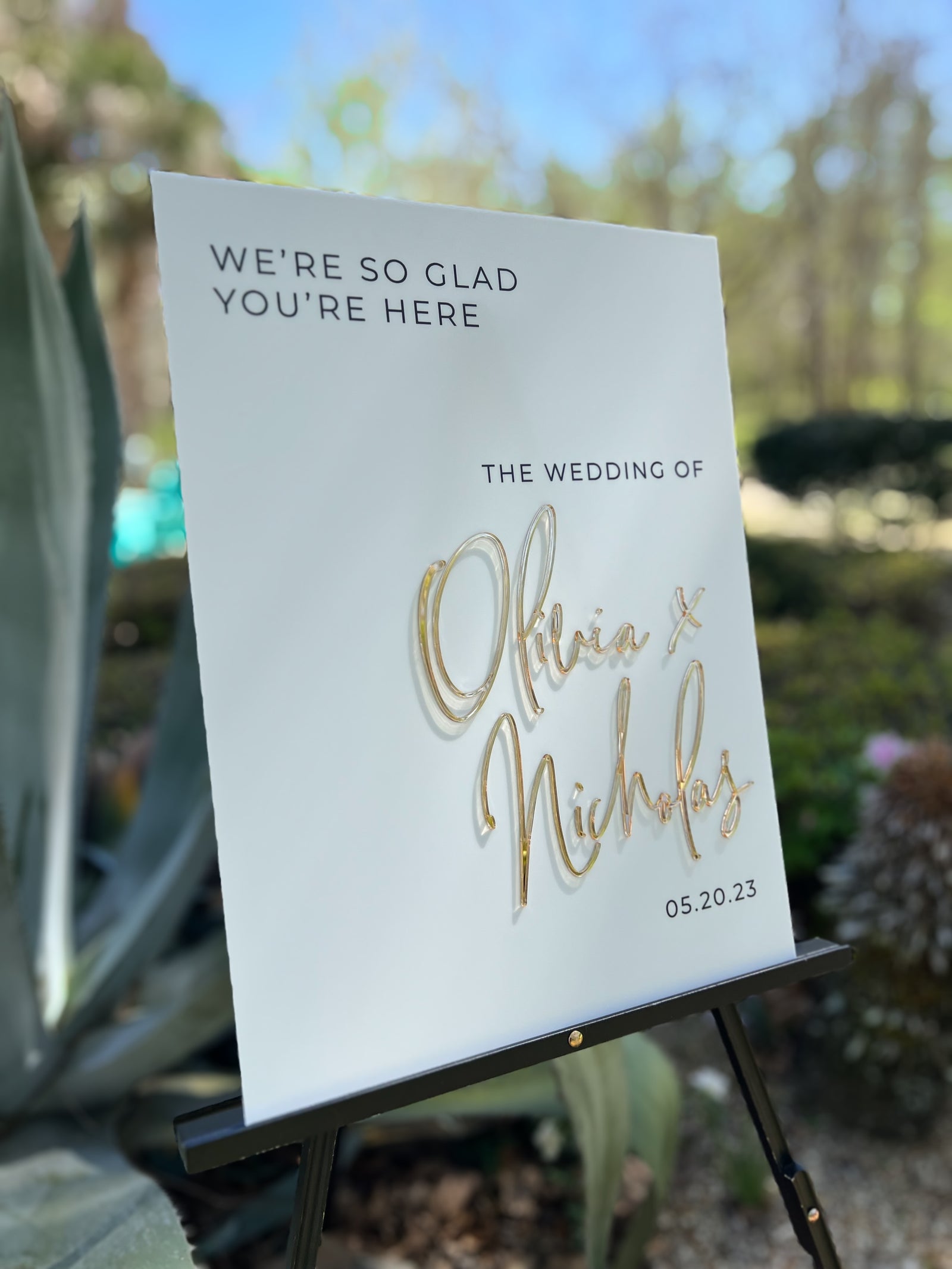 3D Large Event Signs