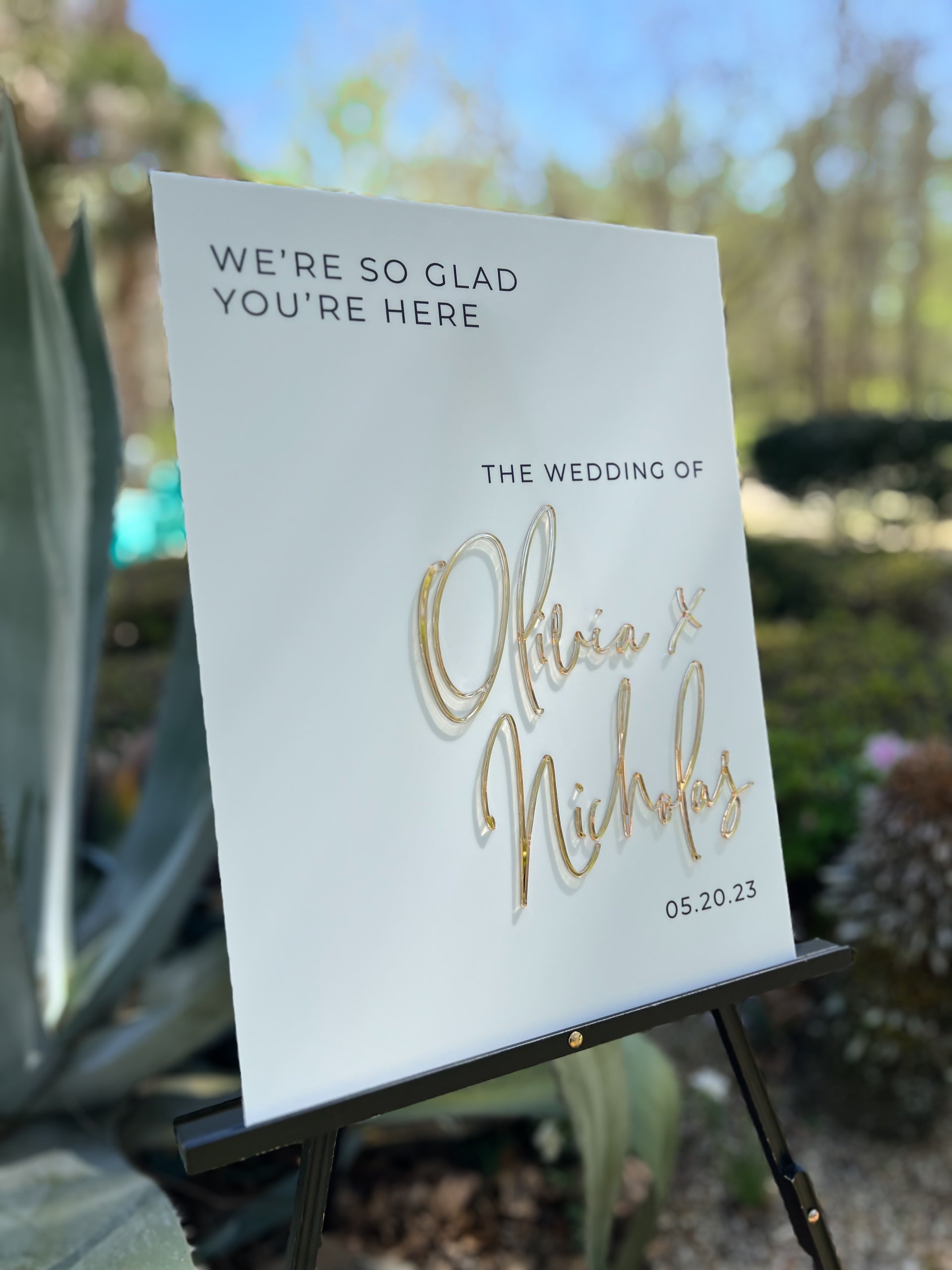 3D Large Event Signs