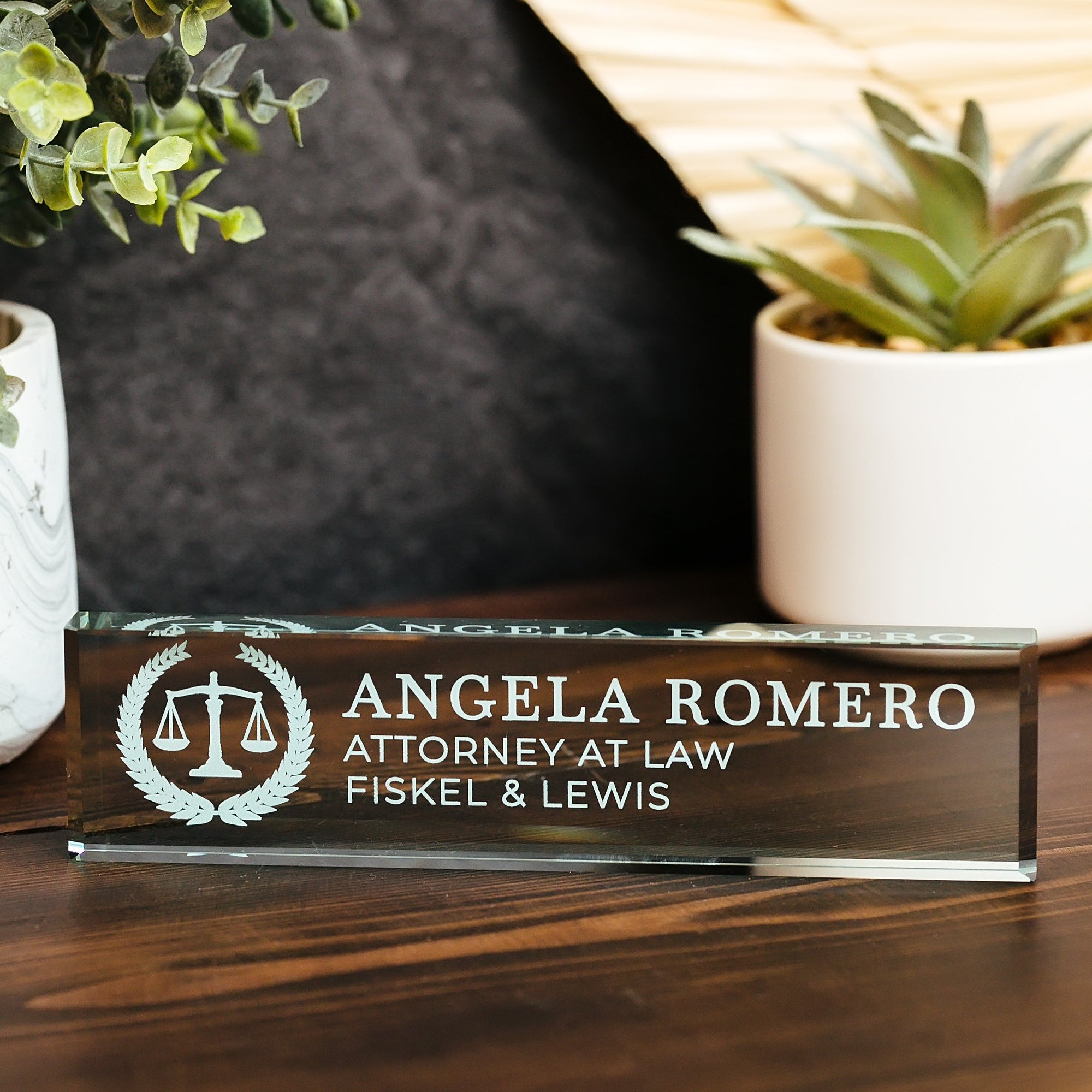 Desk Name Plates