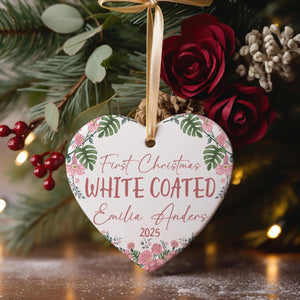 White Coat Ornament – Medical Graduate Gift For New Doctor Ceremony 2025