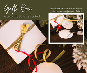 Personalized Baker Ornament - Baking Lover Gift 2025 Glossy Porcelain Ornament