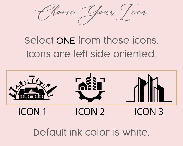 General Contractor Glass Office Desk Name Plate, Clear New Interior Designer, Architect, Project Manager, Sleek and Stylish Office Decor GNP-GCPM