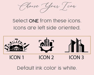 General Contractor Glass Office Desk Name Plate, Clear New Interior Designer, Architect, Project Manager, Sleek and Stylish Office Decor GNP-GCPM