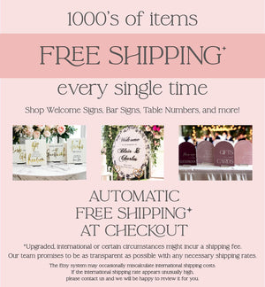 a flyer for a free shipping event