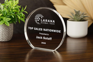 Top Sales Regional or Nationwide Crystal Award