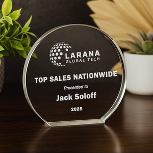 Top Sales Regional or Nationwide Crystal Award