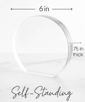 Doctor Appreciation Crystal Award Gift