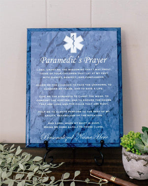 Paramedics Prayer for Emergency Medical Technician
