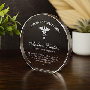 Doctor of Pharmacy Crystal Award