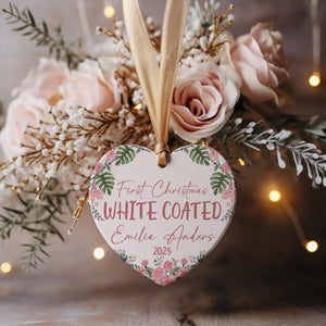 White Coat Ornament – Medical Graduate Gift For New Doctor Ceremony 2025