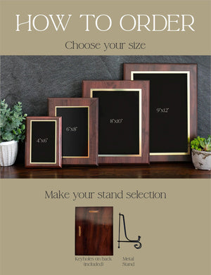 CUSTOM Engraved Plaque Retirement Gift