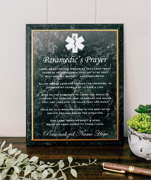 Paramedics Prayer for Emergency Medical Technician