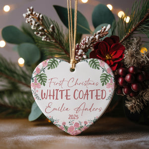 White Coat Ornament – Medical Graduate Gift For New Doctor Ceremony 2025