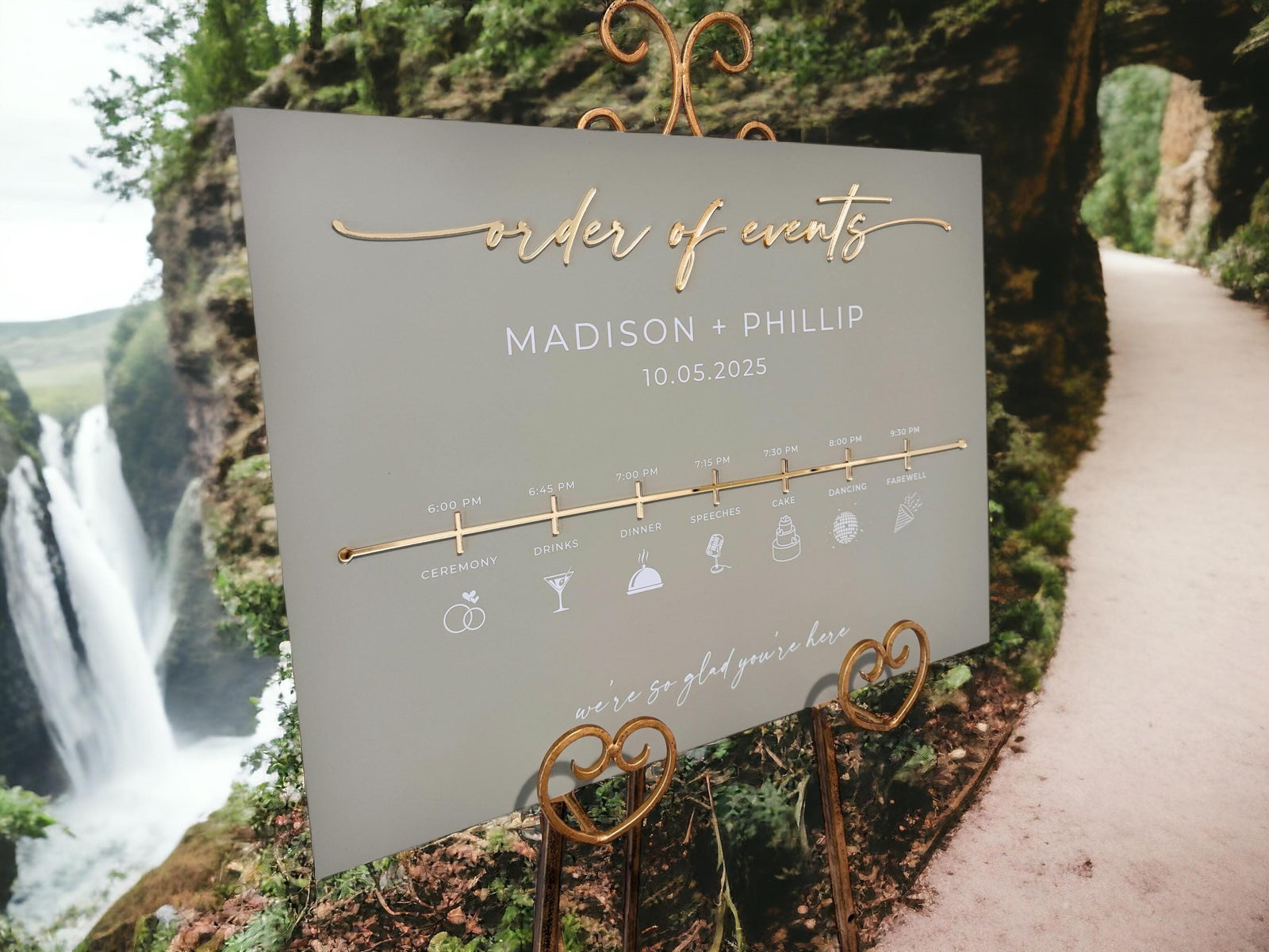 3DF1-ES4 Order Of Events - Customized To Your Event