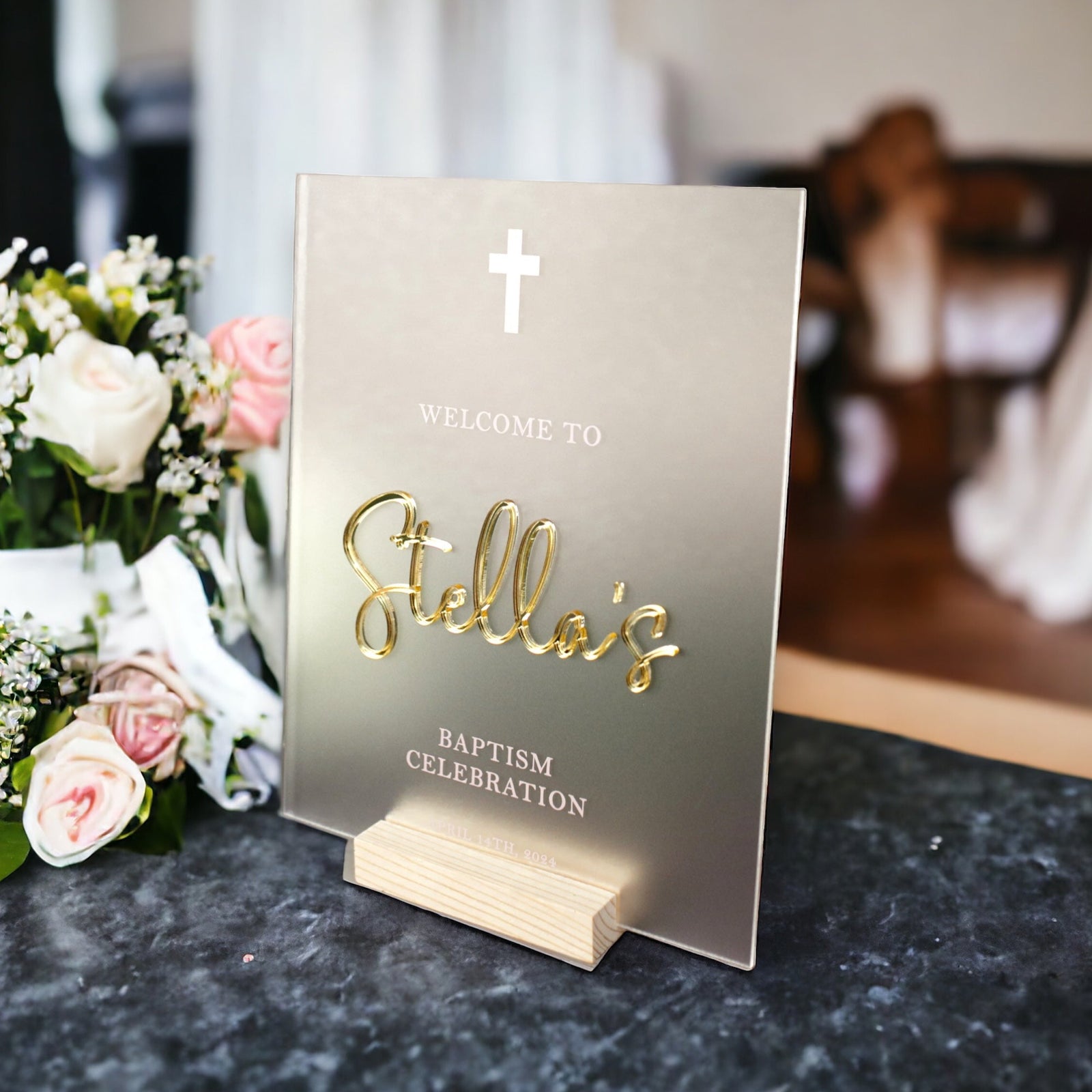 3D Welcome To Baptism Celebration 3DF32-AS1