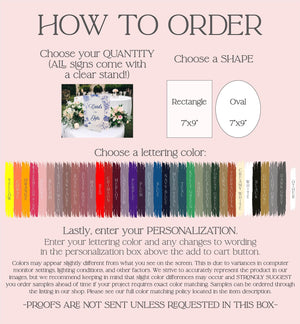 Toile Wedding Signs - Acrylic Wedding Sign Bundle Blue Floral Event Signage