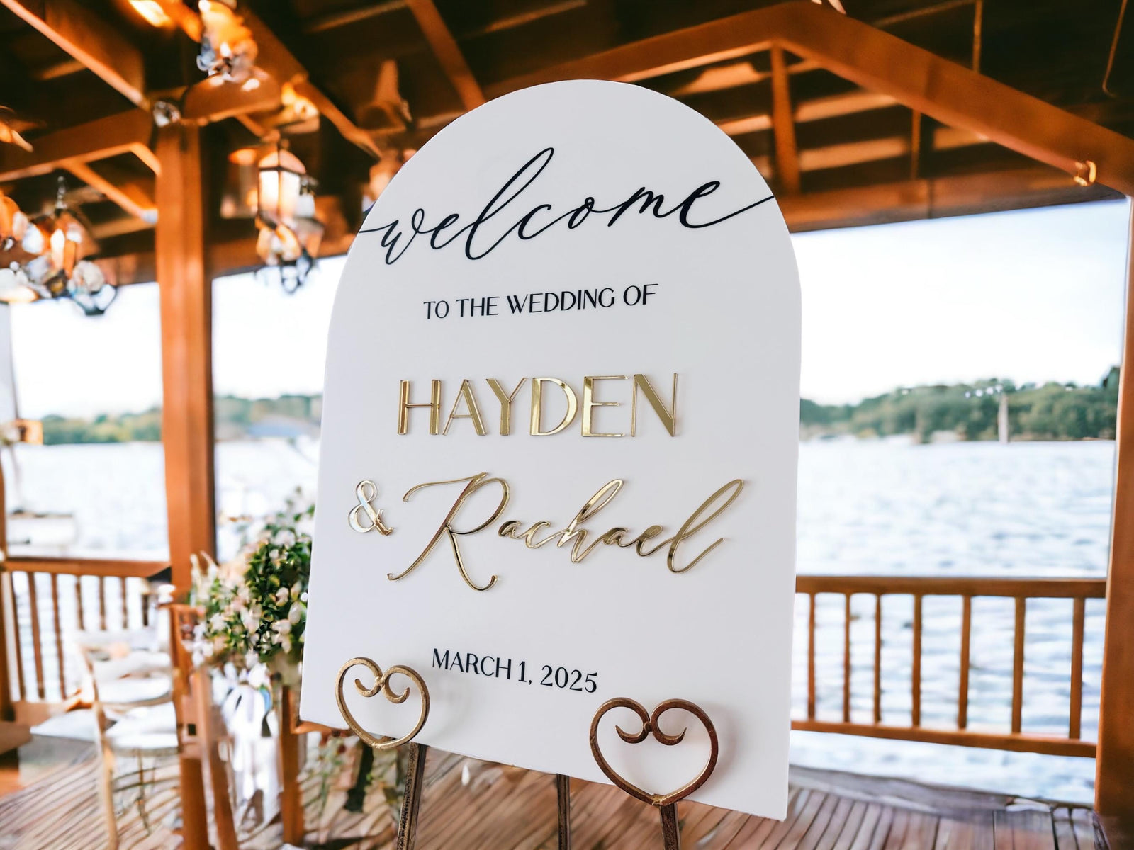 3DF4-ES3 ARCH 3D Welcome To The Wedding Of