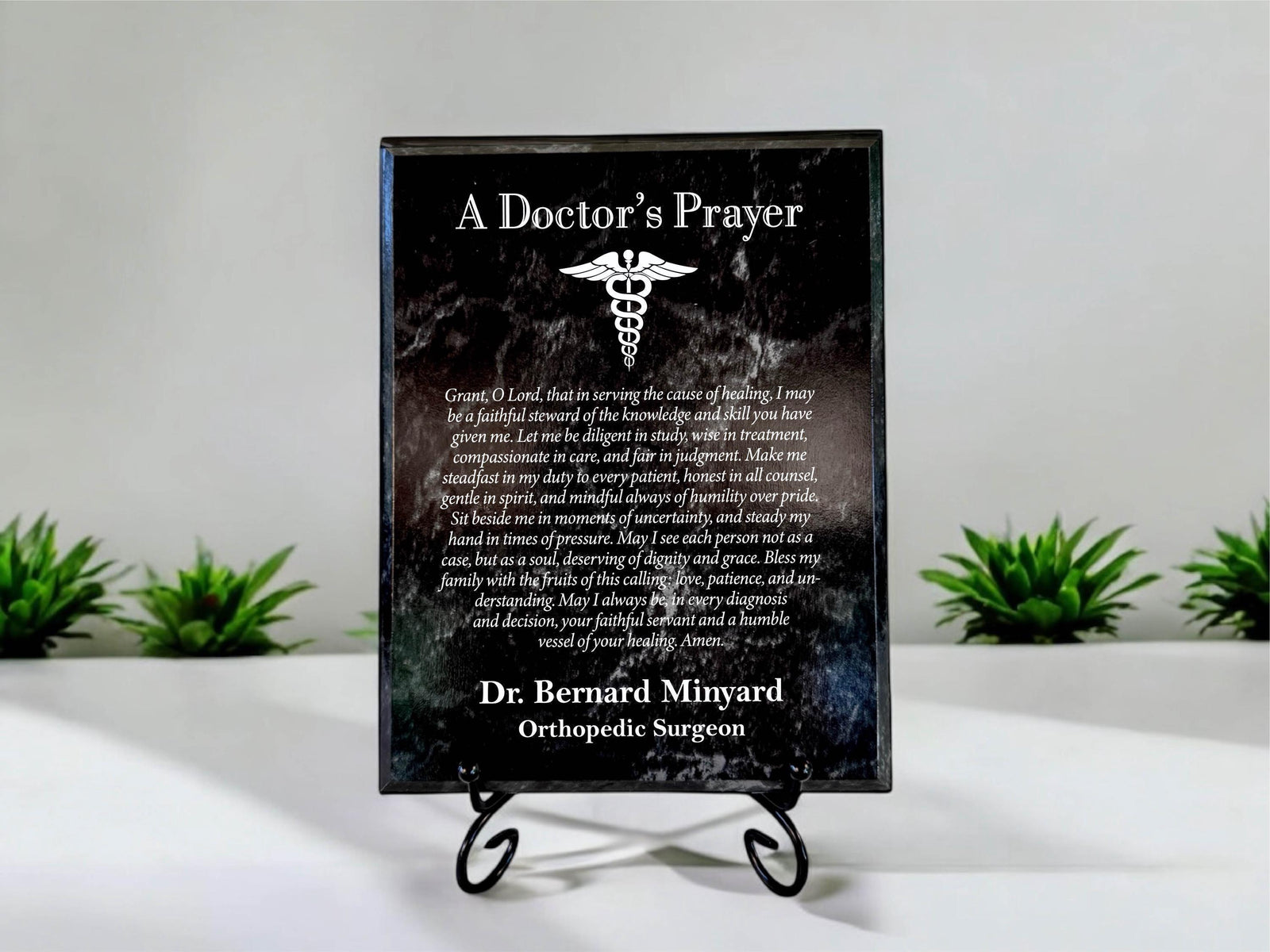 Doctor's Prayer Plaque