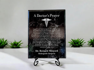 Doctor's Prayer Plaque