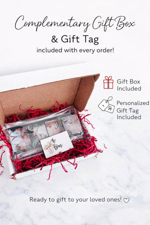 Retro Film Photo Plaque - Acrylic Photo Display With Film Strip Collage