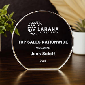 Top Sales Regional or Nationwide Crystal Award