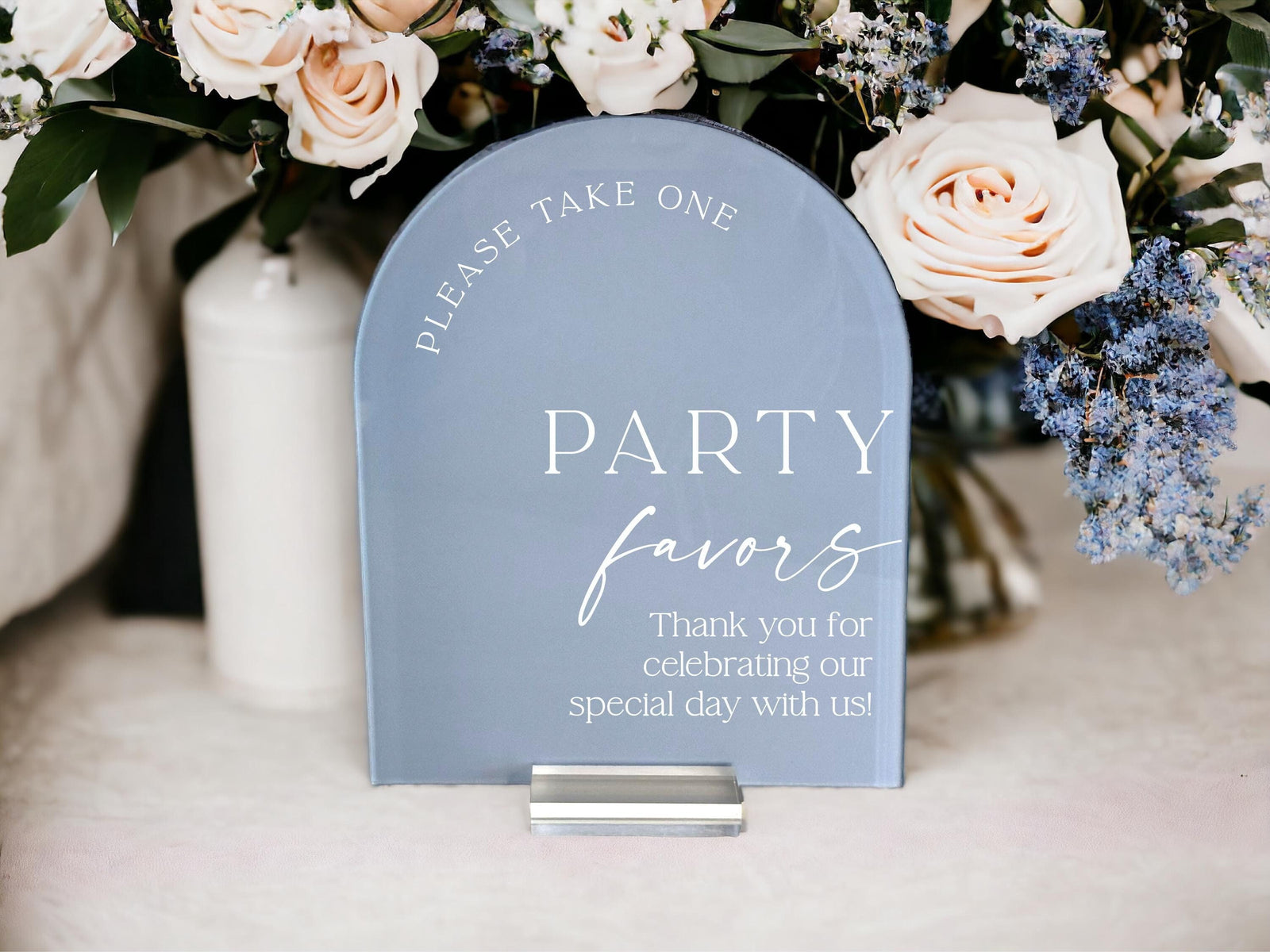 ARCH Party Favors Please Take One Acrylic Wedding Sign, Unplug Be Present and Enjoy This Moment Photographers Handle Rest Lucite Signage