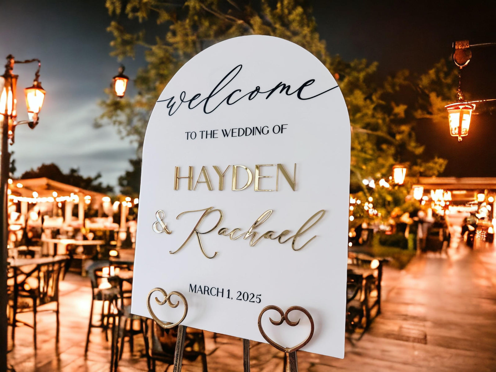 3DF4-ES3 ARCH 3D Welcome To The Wedding Of