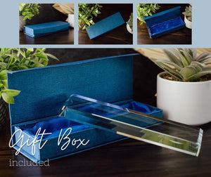 Physician MD Doctor Caduceus Glass Office Name Plate GNP-CAD