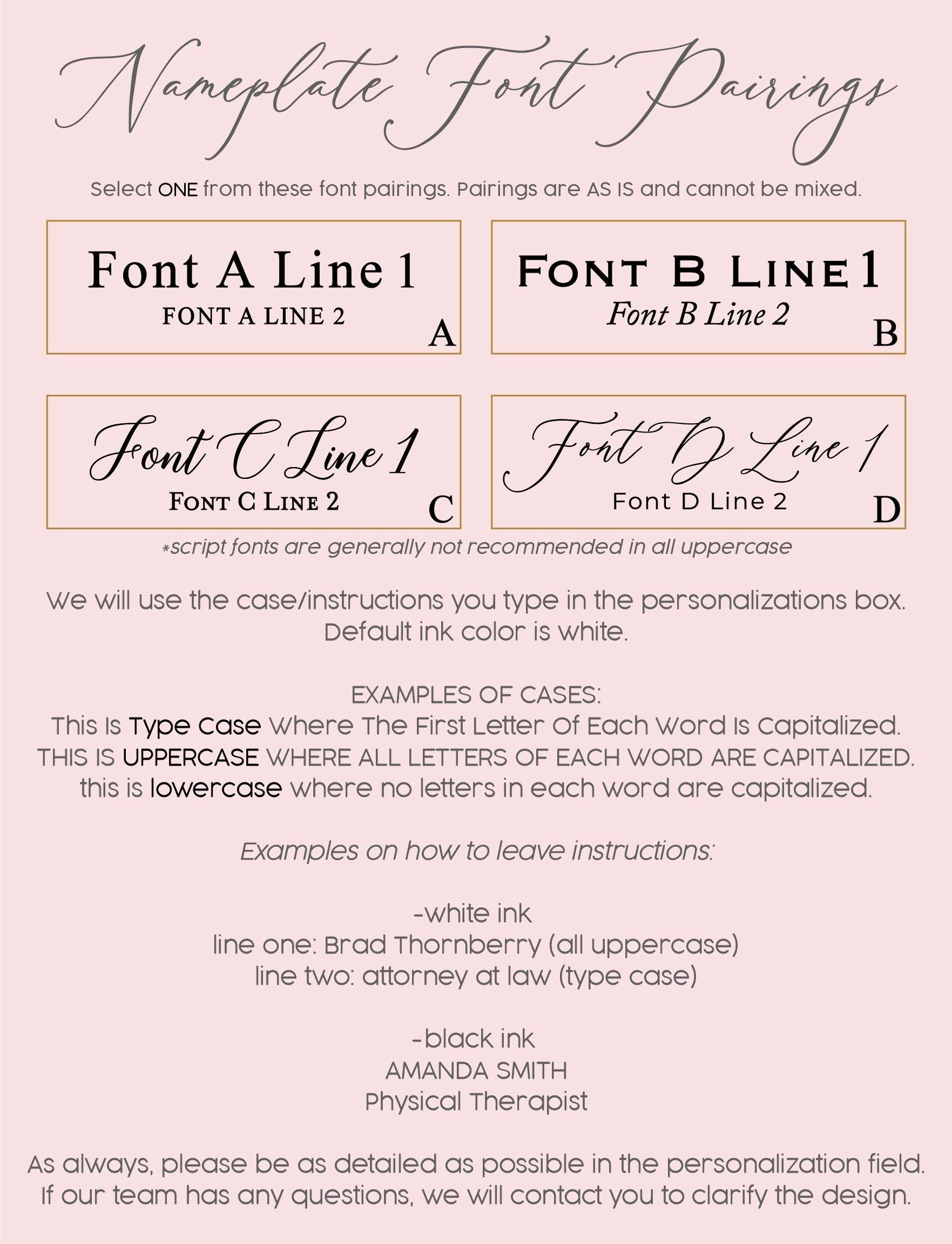 General Contractor Glass Office Desk Name Plate, Clear New Interior Designer, Architect, Project Manager, Sleek and Stylish Office Decor GNP-GCPM