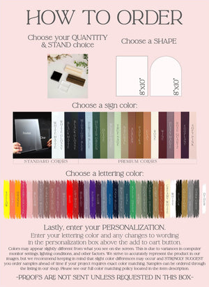 a poster with a bunch of different colors on it