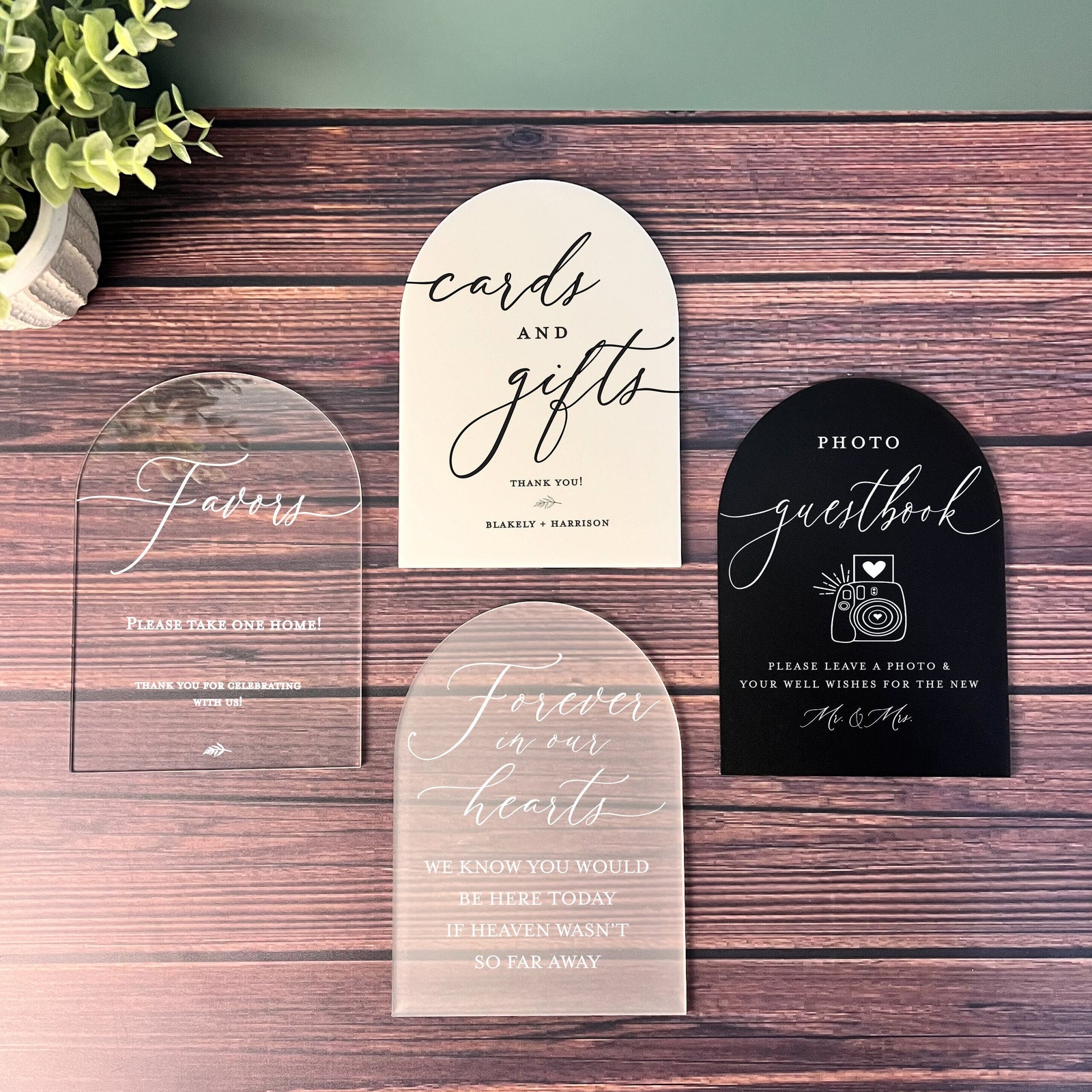 5"x7" ARCH Bundle Choose Your FONT