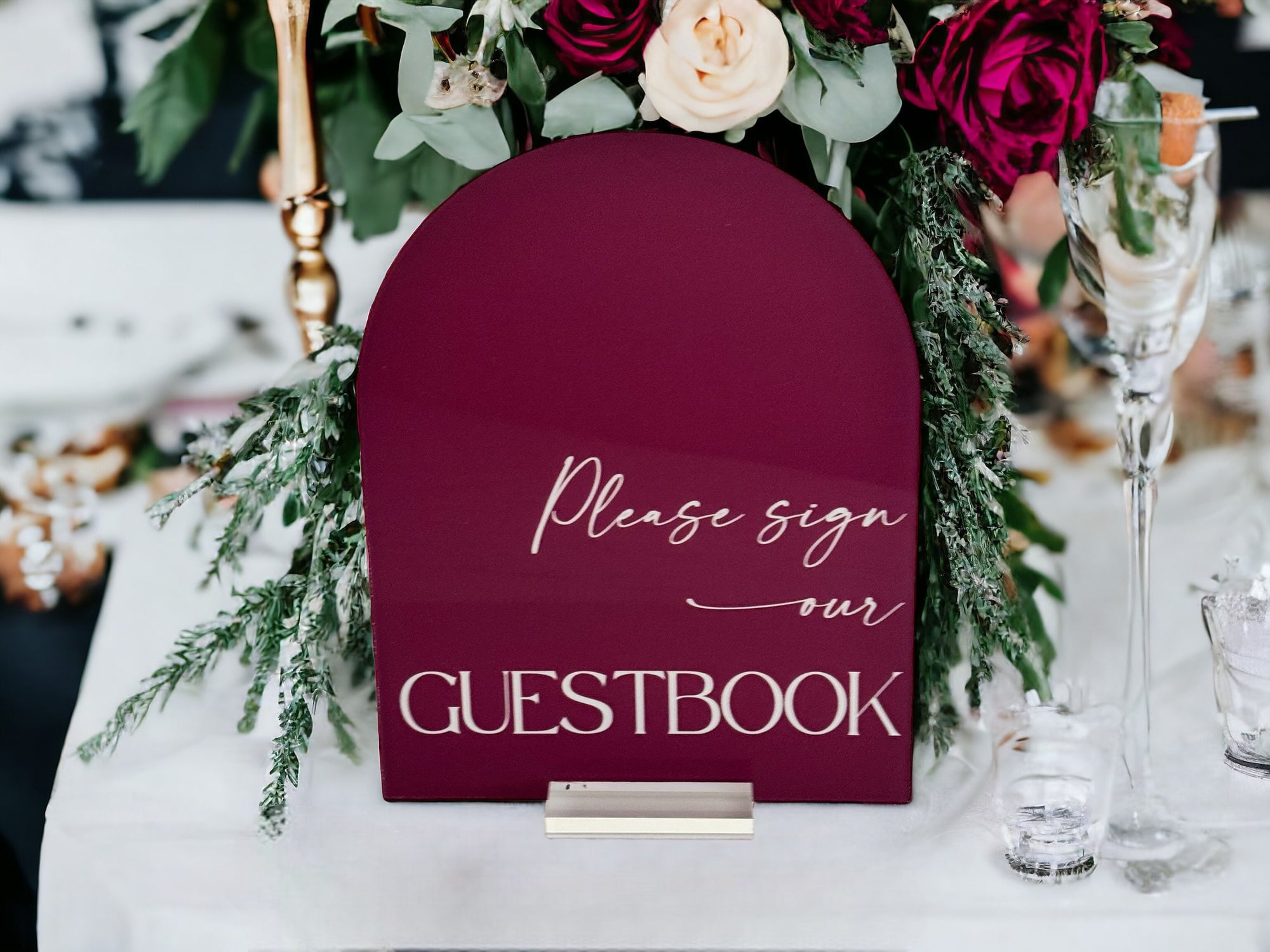 Custom Wedding Color Palette Acrylic Sign Bundle of Guestbook, Gifts and Cards, In Loving Memory Favors Please Take One Open Bar Signage Set