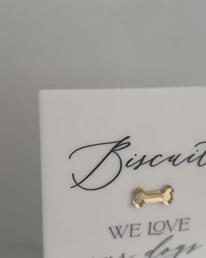 Biscuit Bar Dog Treats Acrylic Sign For Wedding Dog Favors And Pet Station