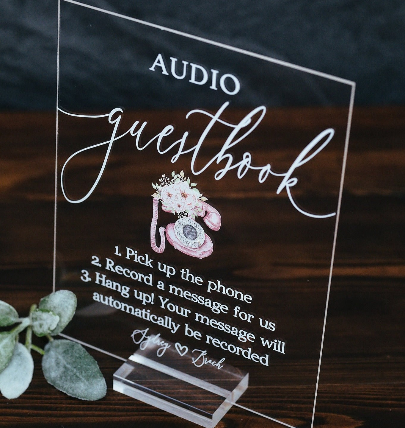 Audio Guestbook E4-AS4