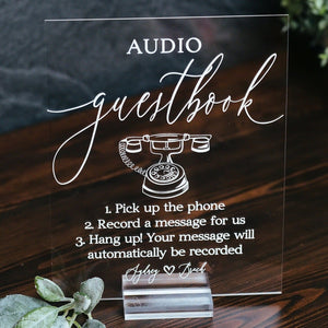 Audio Guestbook E4-AS3