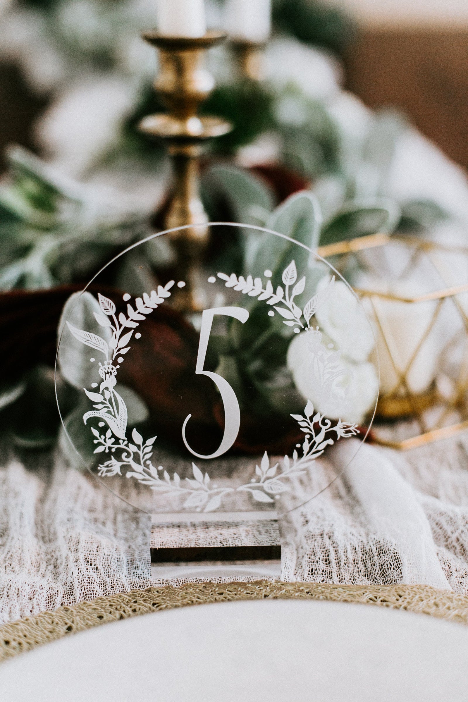 F48-TN4 Round Block Table Numbers