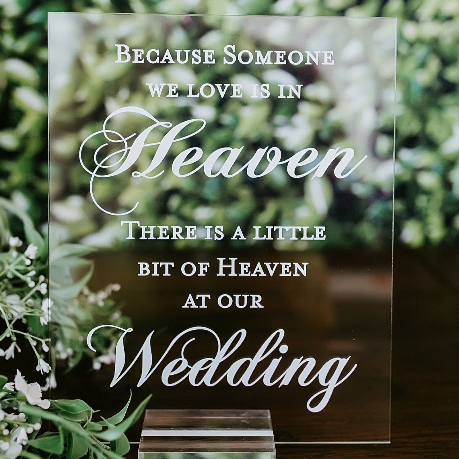 Because Someone We Love Is In Heaven F29-MS1