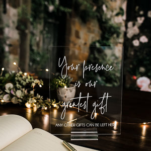 Your Presence Is Our Greatest Gift S3-AS20