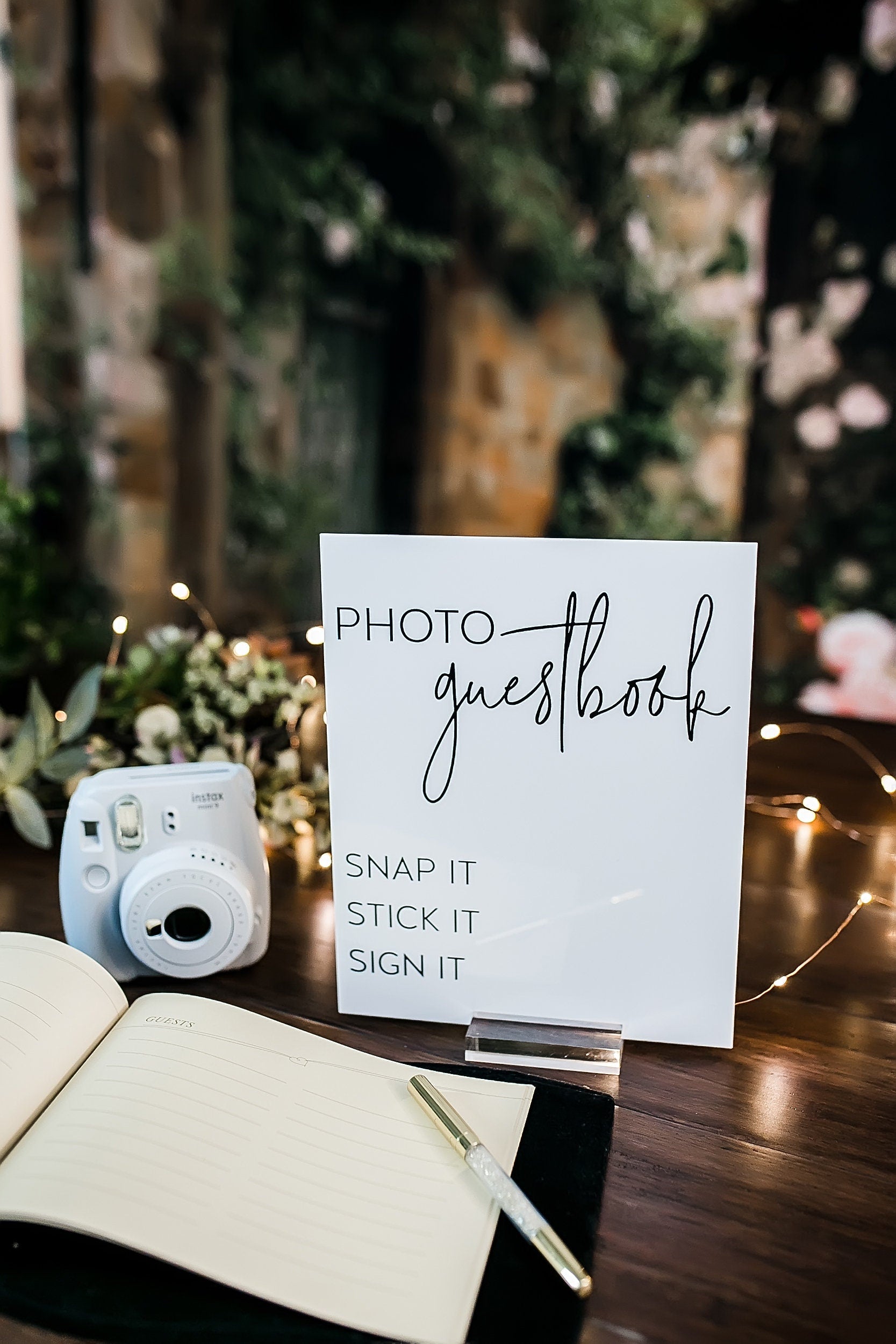 Photo Guestbook Snap It Stick It Sign It S3-PGB2