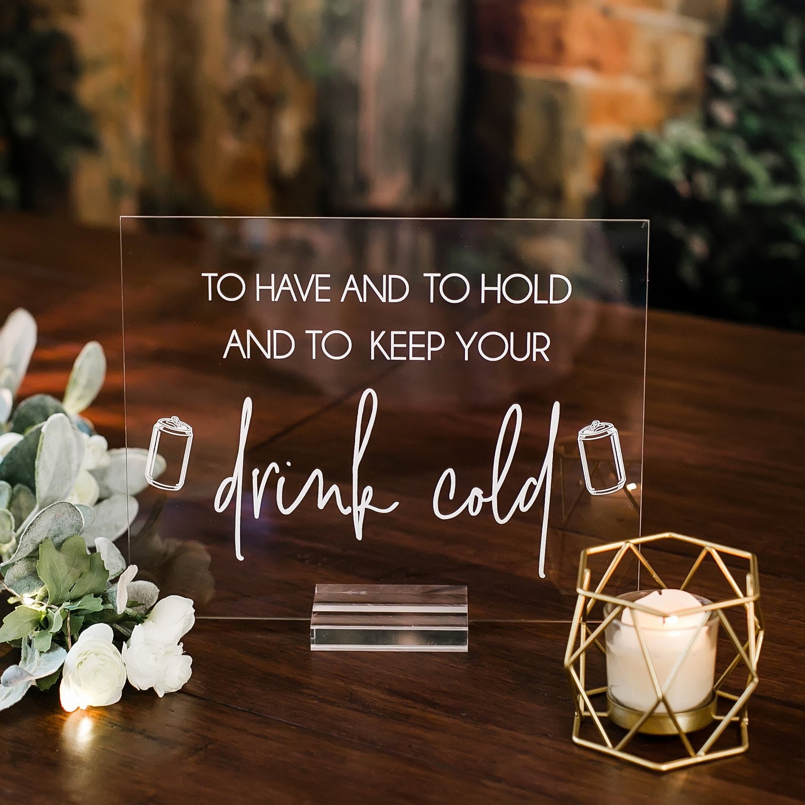 To Have And To Hold And To Keep Your Drink Cold S3-AS50