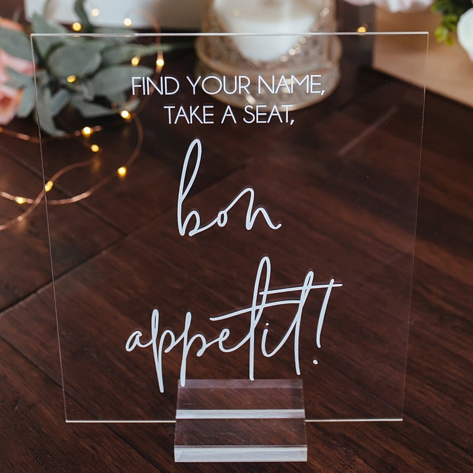 Find Your Name, Take A Seat, Bon Appetit! S3-AS26
