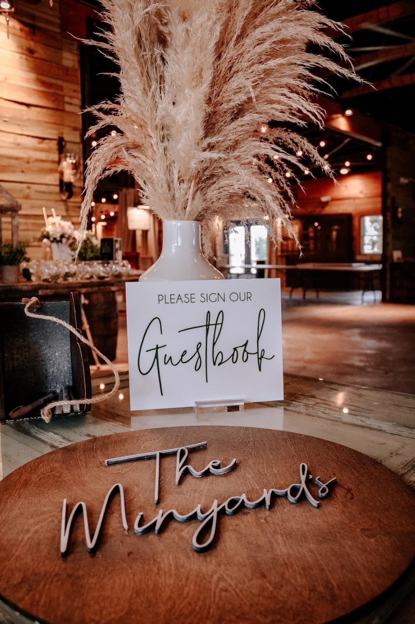 Please Sign Our Guestbook S3-GB5