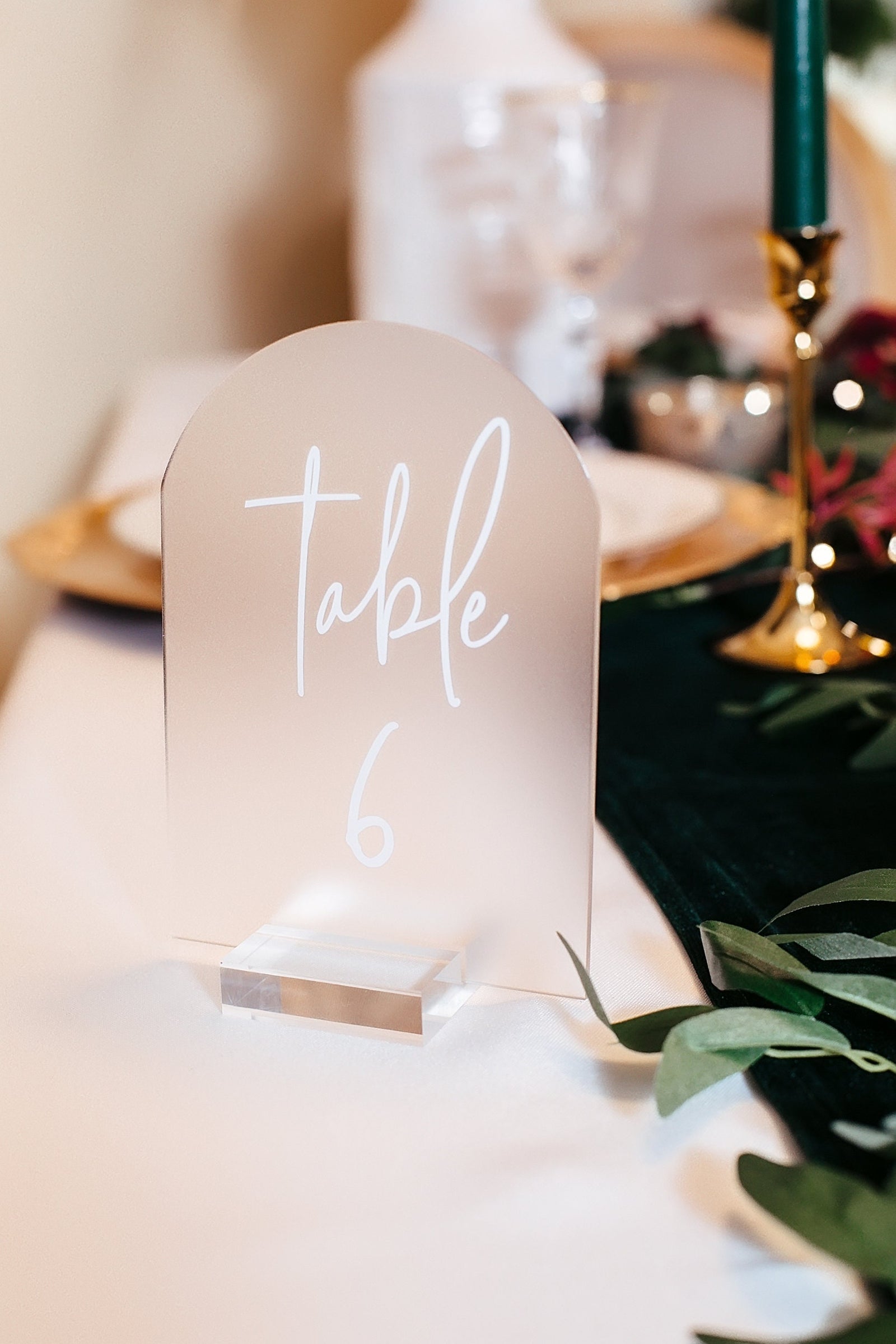 Arch Script Table Numbers F3-TN4