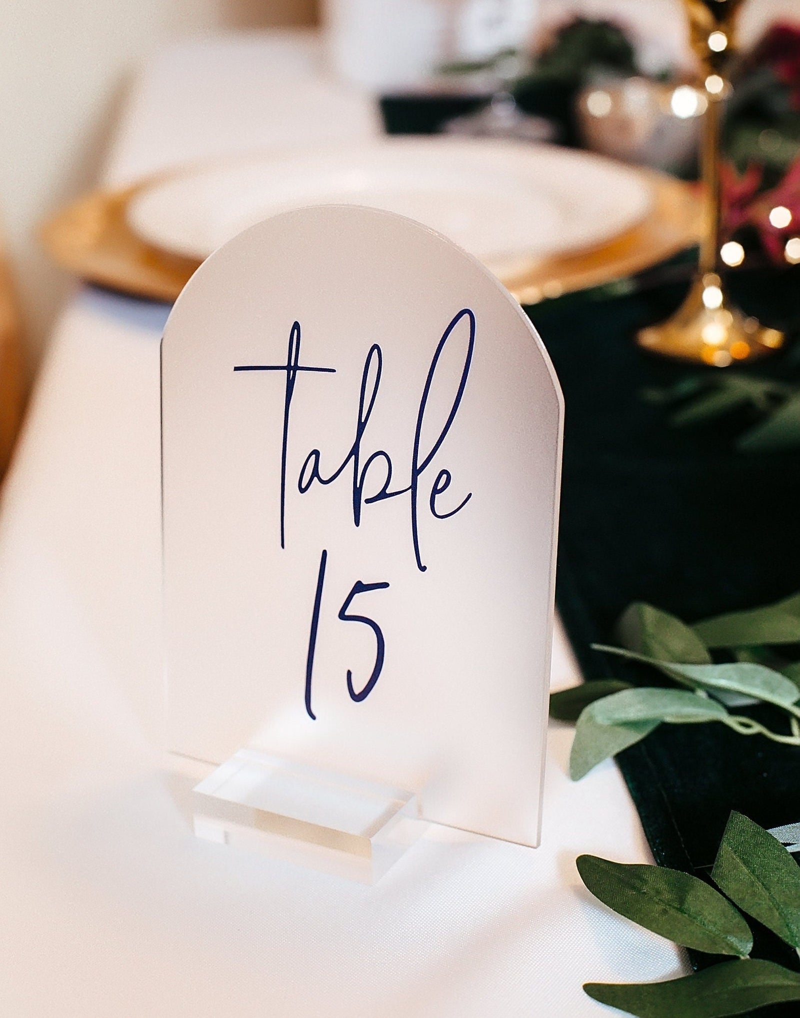 Arch Script Table Numbers F3-TN4