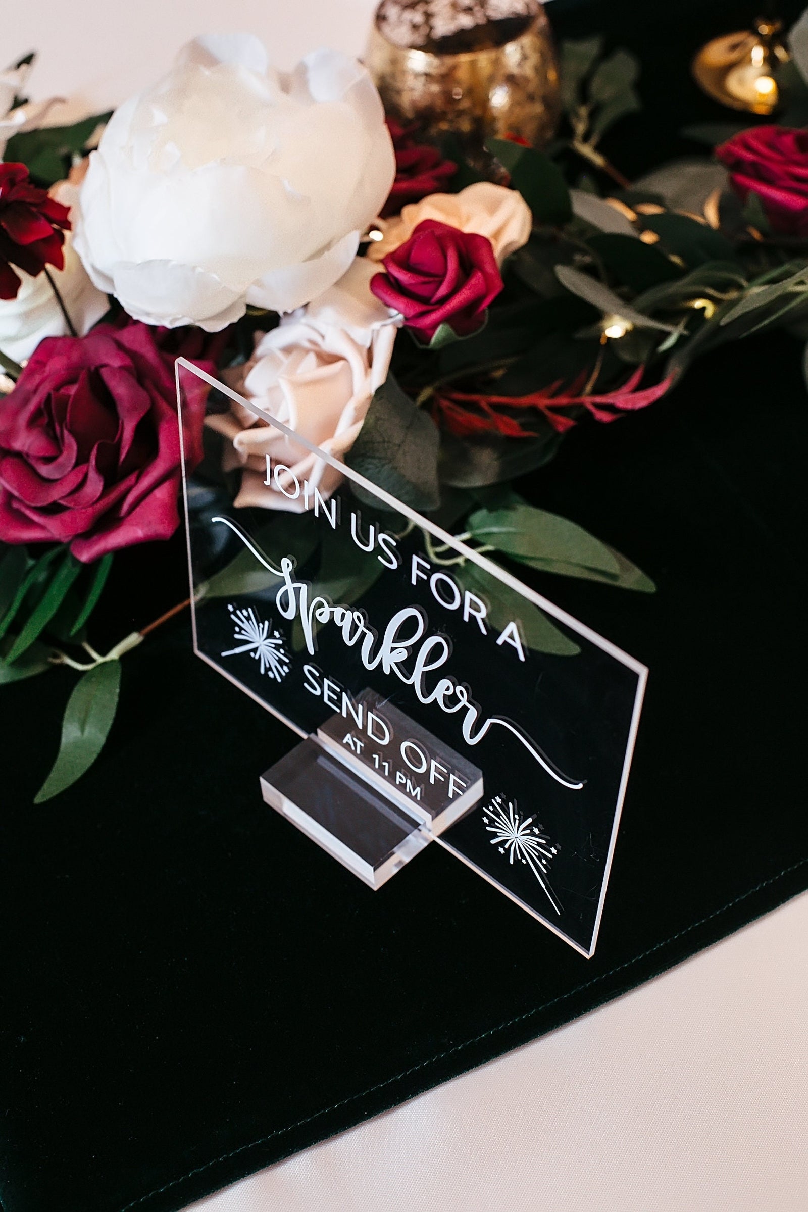 Join Us For A Sparkler Send Off F25-AS3